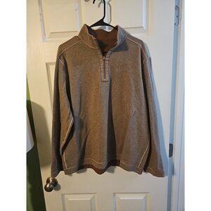 Johnson and Murphy Half Zip Reversible sweater
